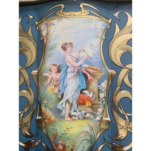 English Angel Biscuit Storage Tin - Picture 7 of 10